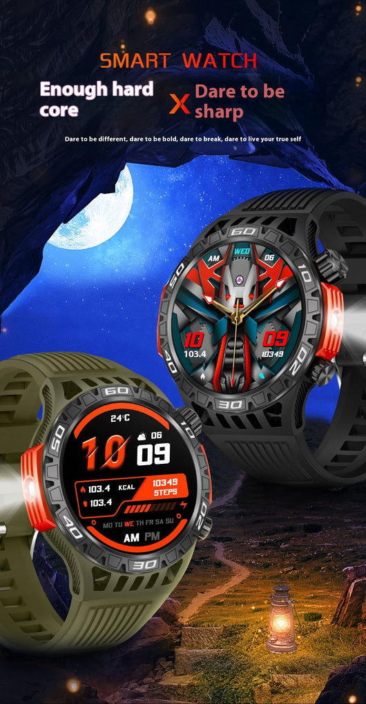 Reloj Inteligente Deportivo HT22 con GPS, Monitor Cardíaco y Llamadas Bluetooth - Image 8