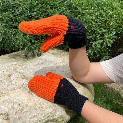Guantes de Lana Tejida Cisne 3D con Protección Total para Invierno - Image 26