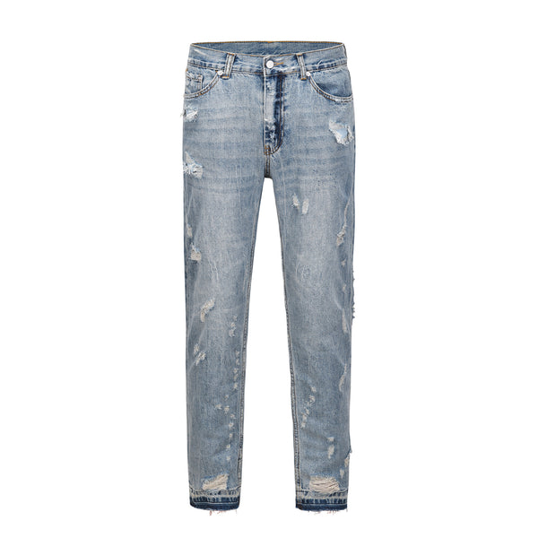 Pantalones Vaqueros Rotos Hip Hop Street Style - Casual con Personalidad