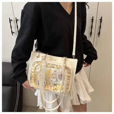 Bolsa Tote Amplia de Diseño Minimalista Japonés para Uso Casual - Image 16