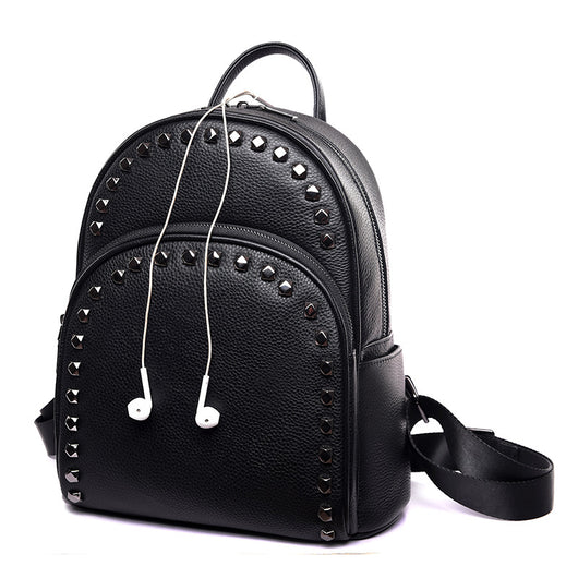 Mochila de Cuero para Mujer - Diseño Casual Versátil - Image 16