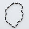 Raw Black Baltic Amber + Moonstone || Necklace