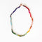 Colar de pedras preciosas naturais + fecho alternativo banhado a ouro 14K: Key West