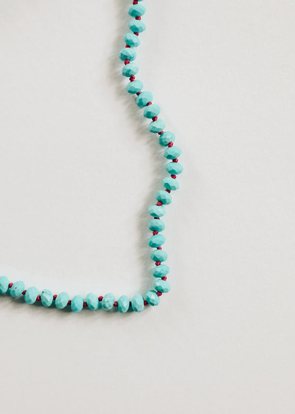 Turquoise + 14k Gold Filled Toggle || Gemstone Bracelet or Anklet
