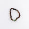 Raw Black Baltic Amber + Raw Turquoise Jasper || Anklet or Bracelet