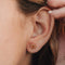 18K Gold Vermeil + Baltic Sea Amber || Sunshine Earrings