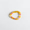 Polished Honey Baltic Amber + Honeysuckle Gemstones || Anklet or Bracelet