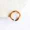 Raw Cognac Baltic Amber || Lava + Jade + Agate || Adult Bracelet