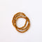 Pulseira elástica de Jaspe Mookaite Dourado Delicado + Ouro 14K