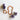 Polished Cognac Baltic Amber + Amethyst || Necklace