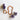 Polished Cognac Baltic Amber + Amethyst || Necklace