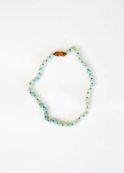 Pure Gemstone + Amazonite || Necklace