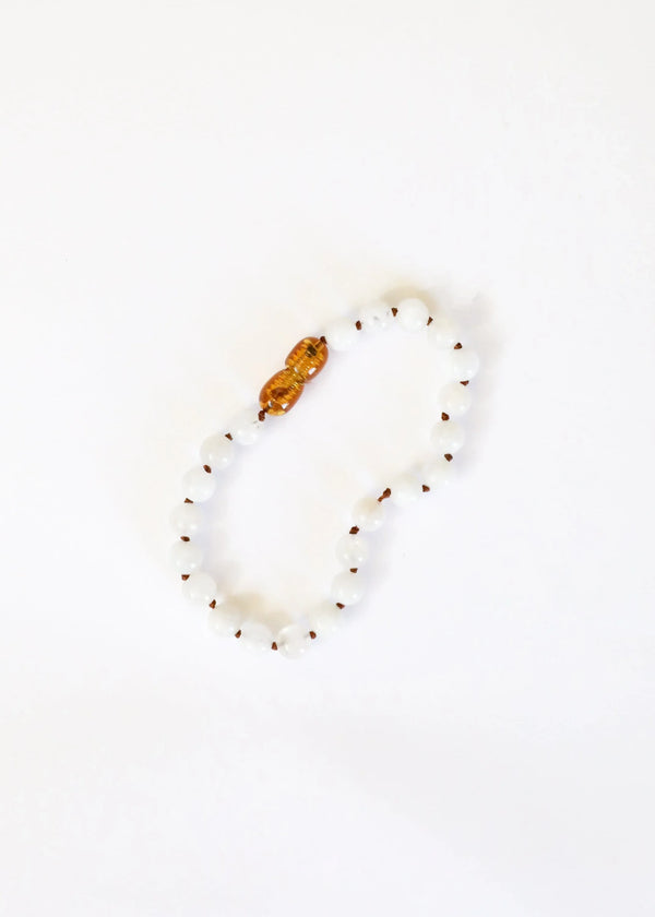 Pure Gemstone + Moonstone || Anklet or Bracelet