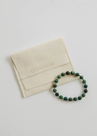 Jaspe Turquesa : Sol + Lua em Ouro 14k || Pulseiras Adulto