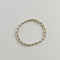 Sterling Silver + 14k Gold Filled Sun || Beaded Bracelet