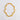 Raw Honey Baltic Amber + Pearl Halo || Necklace