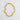 Raw Honey Baltic Amber + Pearl Halo || Necklace
