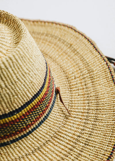 Sombrero de sol tejido