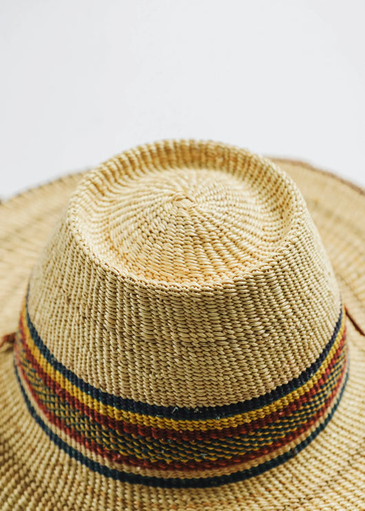 Sombrero de sol tejido