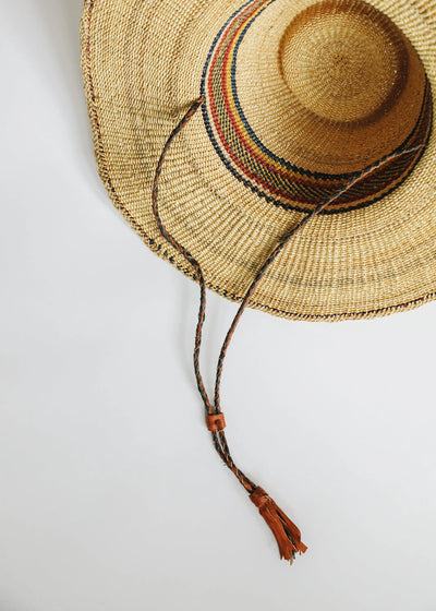 Sombrero de sol tejido
