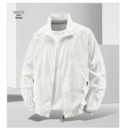 Chaqueta Casual Protección Solar para Hombre - Talla Grande Ultraligera - Image 14