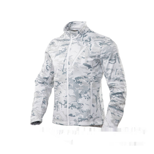 Abrigo Táctico Camuflaje Polar Impermeable para Hombre - Image 6