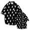 Playera Estampada 3D Ghost Street Manga Corta para Hombre