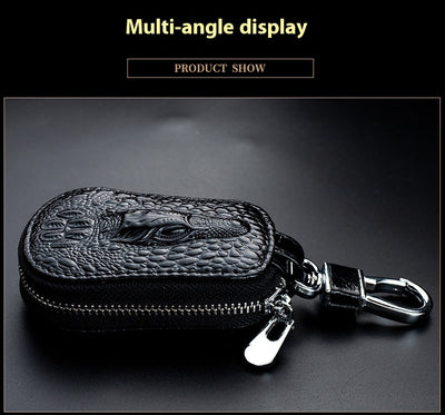 Funda de Cuero Genuino para Llaves de Auto - Unisex - Image 24