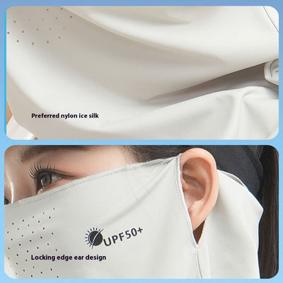 Máscara Protectora UV para Mujeres con Cobertura de Cuello y Orejas - Image 4
