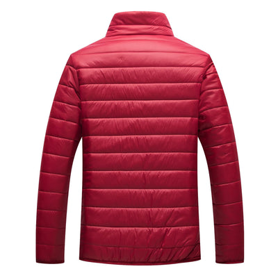 Chaqueta Acolchada para Hombre con Capucha y Colores Pastel - Image 10