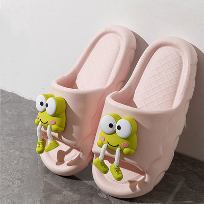 Pantuflas Rana de Dibujos Animados con Suela Suave Antideslizante para Mujer - Image 27