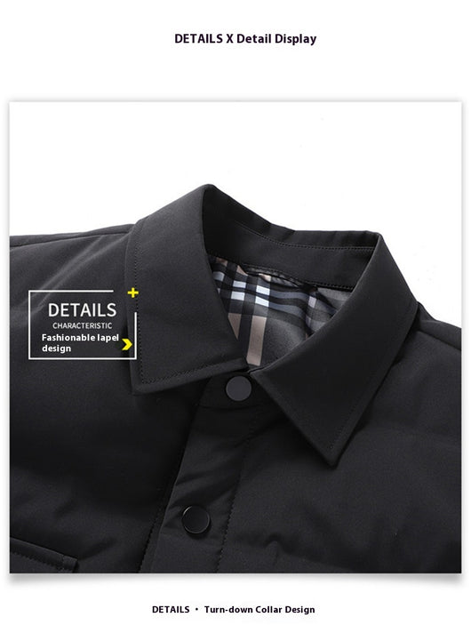 Chaqueta Polo con Plumón de Pato Blanco Premium - Abrigo Cálido y Elegante - Image 21