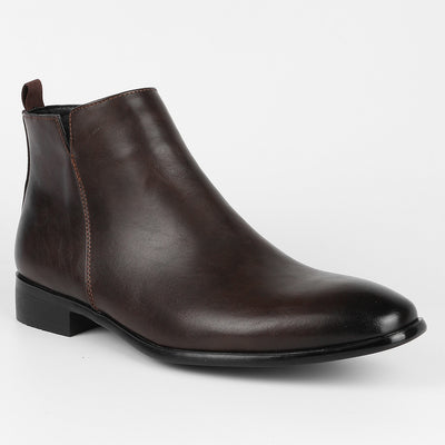Botas Tobilleras de Punta Cuadrada para Hombre - Image 4