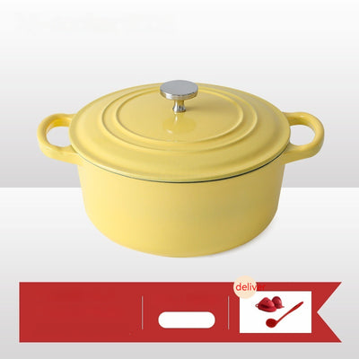 Olla de Hierro Fundido Esmaltada para Sopas y Guisos - Image 7