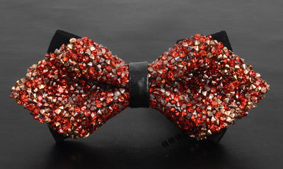 Corbatín de Diamantes Coreano para Boda - Estilo Elegante con Strass - Image 8
