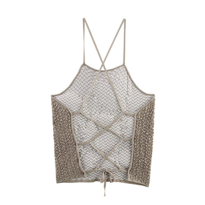 Top Escote Ancho con Diseño Floral 3D y Textura Esponjosa para Mujer - Image 2