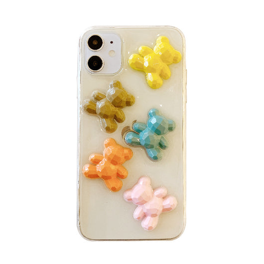 Funda Transparente para Móvil Diseño Oso - Image 5