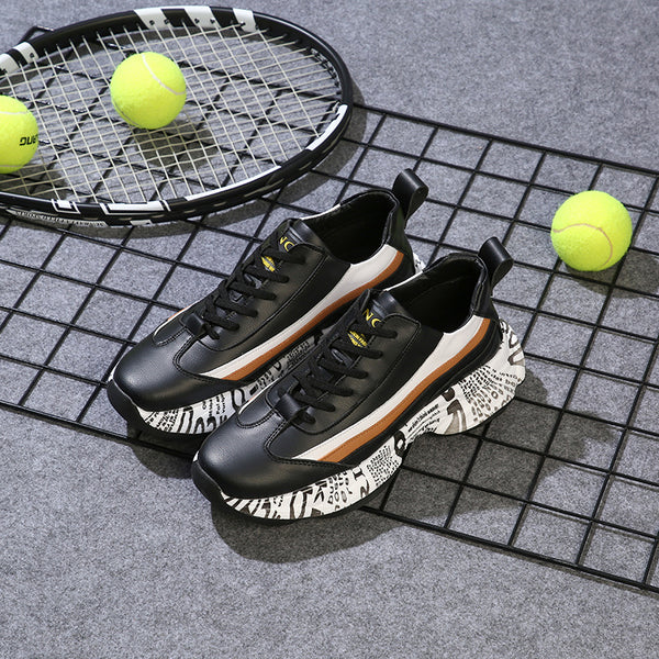 Tenis Casuales para Hombre con Suela Reforzada y Aumento de Altura Interno