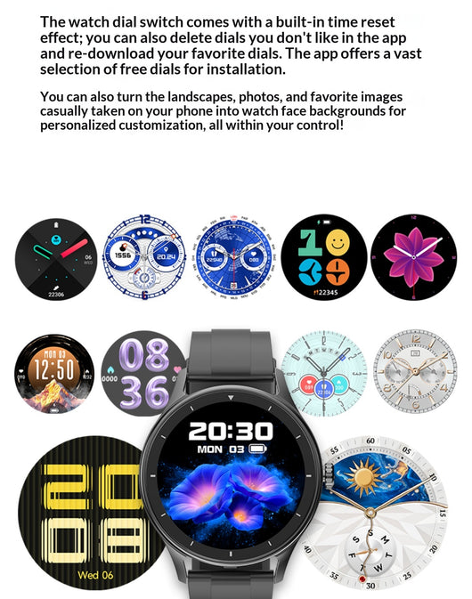 Reloj Deportivo Bluetooth con Doble Correa de Acero Inoxidable Pulido - Image 10