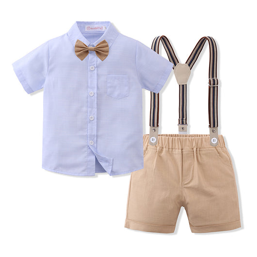 Traje Infantil de Verano con Tirantes y Manga Corta - Image 10