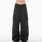Pantalones Cargo Denim Retro Deconstruidos Unisex Holgados