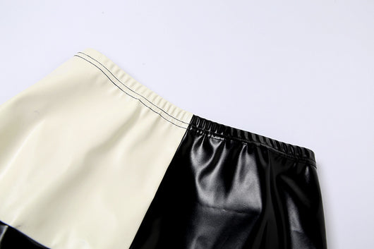 Bolso de Cintura Talle Alto con Contraste de Colores - Image 14