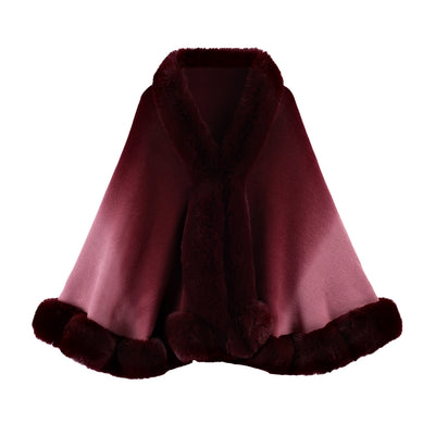 Chal de Cuello de Pelaje Sintético con Degradado - Image 8