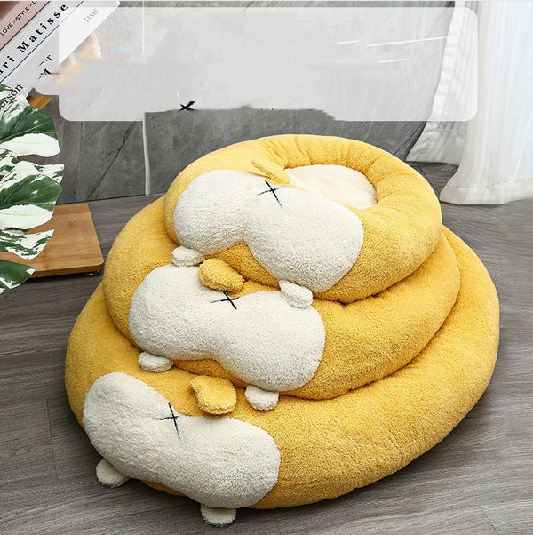 Nido Acogedor Estilo Corgi para Otoño e Invierno