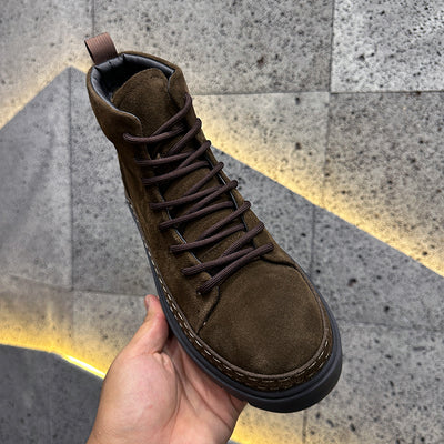 Botas Martin de Gamuza Forradas en Fleece - Zapatos Casuales Cálidos con Suela Reforzada - Image 12