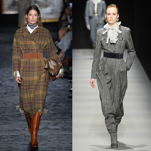 Cinturón de Cuero Estilo Coreano para Abrigo de Lana Mujer - Image 2