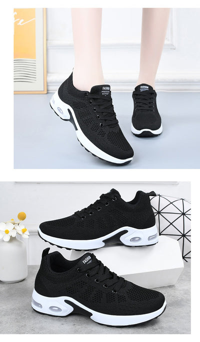 Zapatillas Deportivas Flyknit Mesh para Mujer - Tallas Grandes Cómodas - Image 11