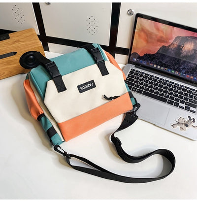 Bolsa de Hombro Casual Mujer Capacidad Grande Diseño Neutro Japonés - Image 31