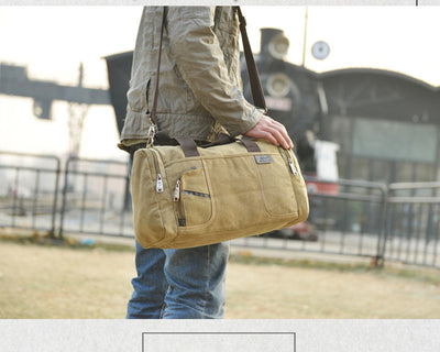 Bolsa Tote de Lona de Gran Capacidad - Image 12