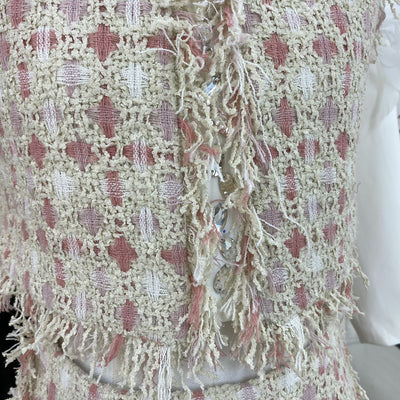 Conjunto Falda y Top Botones sin Mangas - Image 9